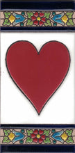 Charger l'image dans la galerie, Chiffres et lettres en céramique. Modèle "Fleur". Taille 7,5 x 15 cm