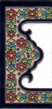 Charger l'image dans la galerie, Chiffres et lettres en céramique. Modèle "Fleur". Taille 7,5 x 15 cm