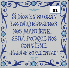 Load image into Gallery viewer, Ceramic decal sayings - Spanish sayings - Decorative phrases