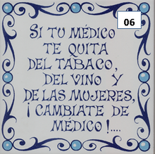 Load image into Gallery viewer, Ceramic decal sayings - Spanish sayings - Decorative phrases
