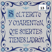 Load image into Gallery viewer, Ceramic decal sayings - Spanish sayings - Decorative phrases