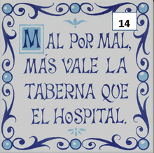 Load image into Gallery viewer, Ceramic decal sayings - Spanish sayings - Decorative phrases
