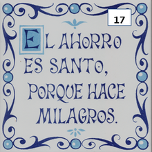 Load image into Gallery viewer, Ceramic decal sayings - Spanish sayings - Decorative phrases