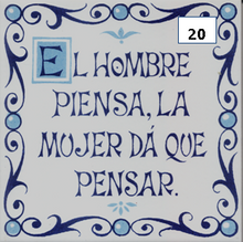 Load image into Gallery viewer, Ceramic decal sayings - Spanish sayings - Decorative phrases