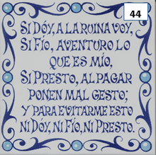 Load image into Gallery viewer, Ceramic decal sayings - Spanish sayings - Decorative phrases