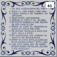 Load image into Gallery viewer, Ceramic decal sayings - Spanish sayings - Decorative phrases