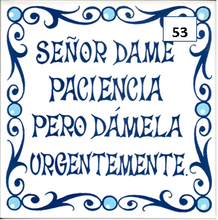 Load image into Gallery viewer, Ceramic decal sayings - Spanish sayings - Decorative phrases