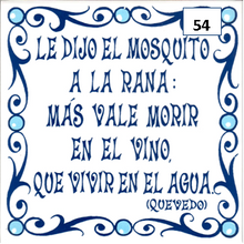 Load image into Gallery viewer, Ceramic decal sayings - Spanish sayings - Decorative phrases