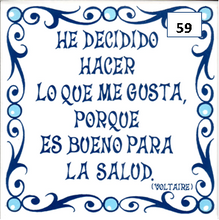 Load image into Gallery viewer, Ceramic decal sayings - Spanish sayings - Decorative phrases