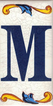 Charger l'image dans la galerie, Chiffres et lettres en céramique. Modèle "Craquelé". Taille 7,5 x 15 cm
