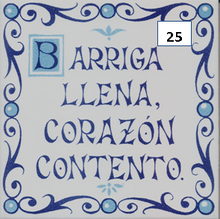 Load image into Gallery viewer, Ceramic decal sayings - Spanish sayings - Decorative phrases