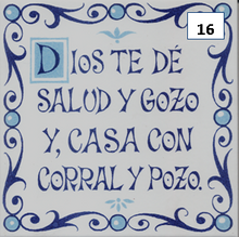 Cargar imagen en el visor de la galería, Refranes calca cerámica - Refranero español - Frases decorativas
