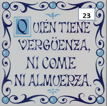 Cargar imagen en el visor de la galería, Refranes calca cerámica - Refranero español - Frases decorativas
